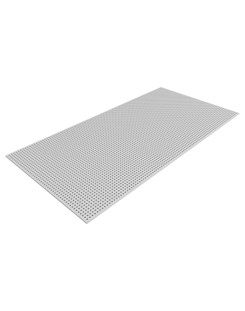 Zdjęcie: Płyta akustyczna Cleaneo perforowana prosta okrągła 12/25 R 12,5mm 1200x2000 mm biała KNAUF