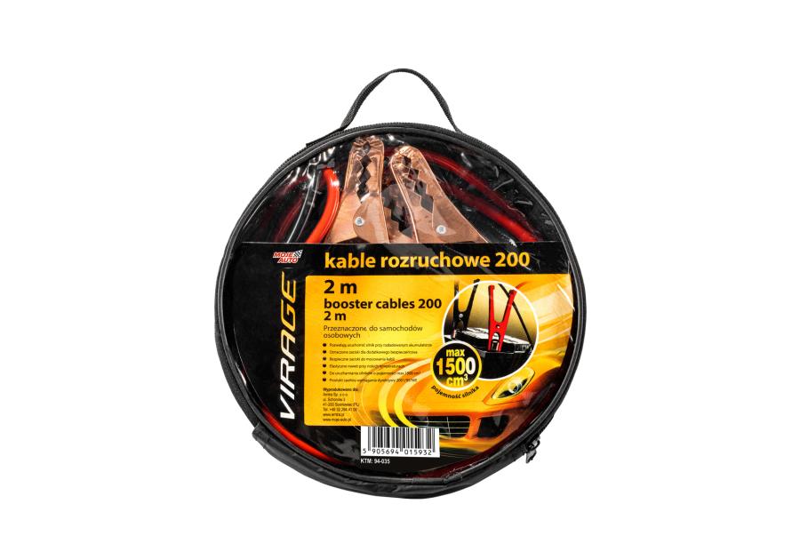Zdjęcie: Kable rozruchowe 2 m MOJE AUTO VIRAGE