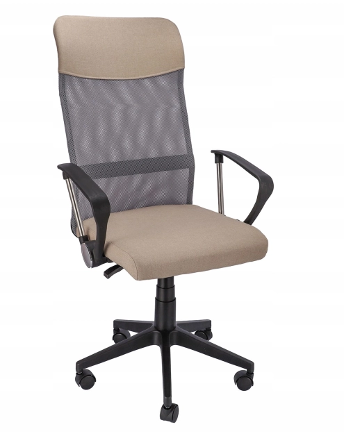 Zdjęcie: Fotel biurowy Vega tkanina beżowy TS INTERIOR