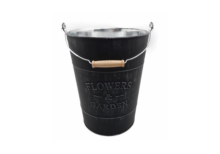 Zdjęcie: Flower Garden okrągła  czarna 24 cm DIRECT HG