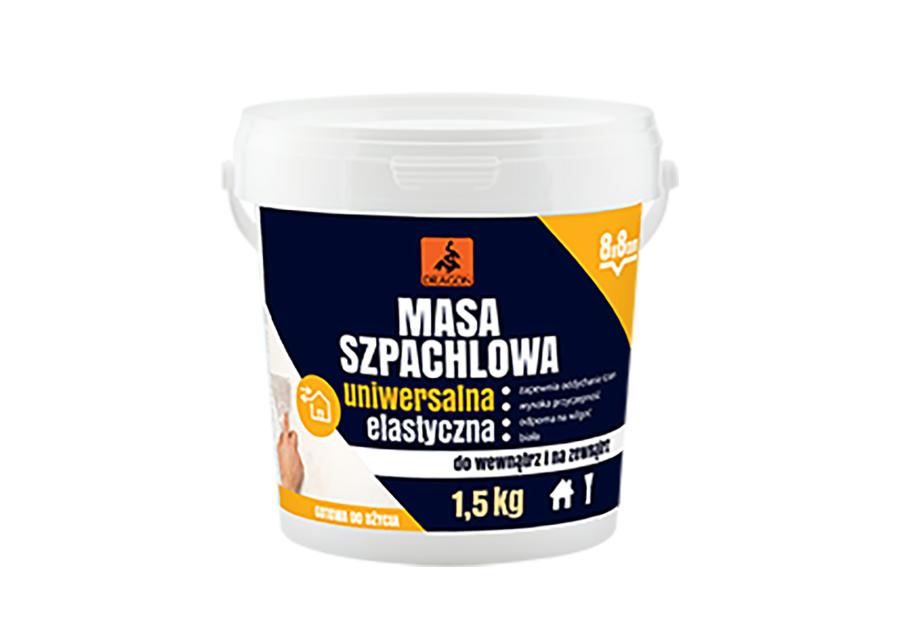 Zdjęcie: Masa szpachlowa uniwersalna elastyczna 1,5 kg DRAGON