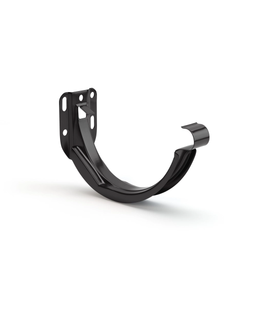 Zdjęcie: Uchwyt rynny czołowej 125 mm StalGam czarny GAMRAT