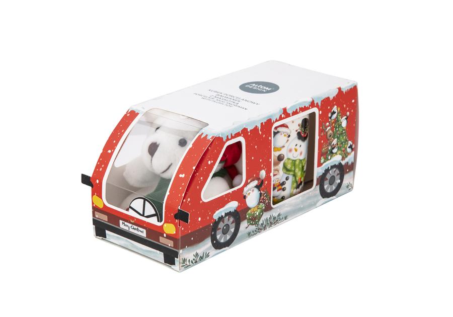 Zdjęcie: Kubek bałwanek 400 ml z maskotką ALTOM DESIGN