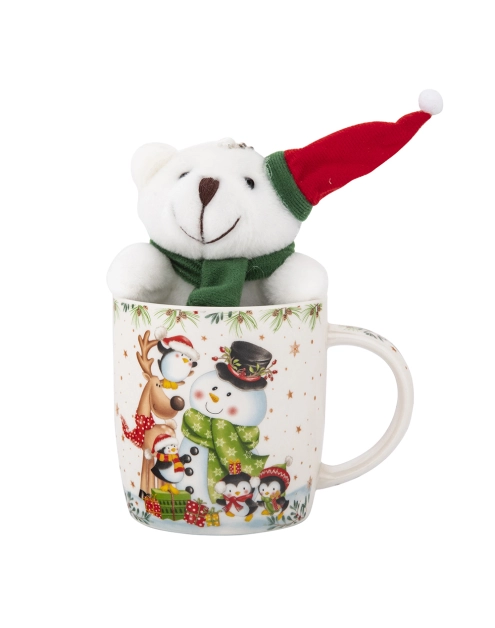 Zdjęcie: Kubek bałwanek 400 ml z maskotką ALTOM DESIGN