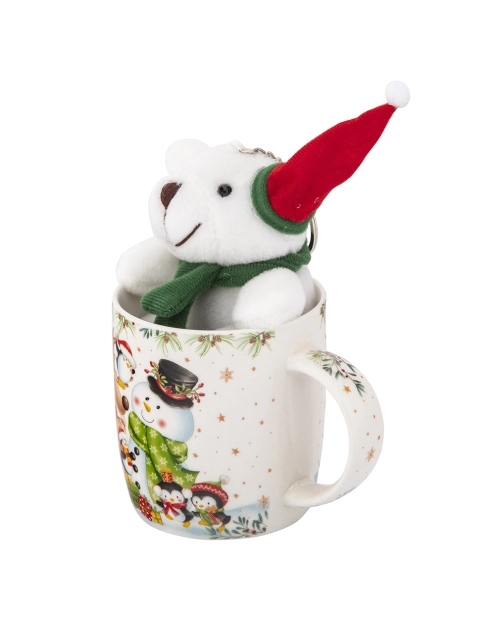 Zdjęcie: Kubek bałwanek 400 ml z maskotką ALTOM DESIGN