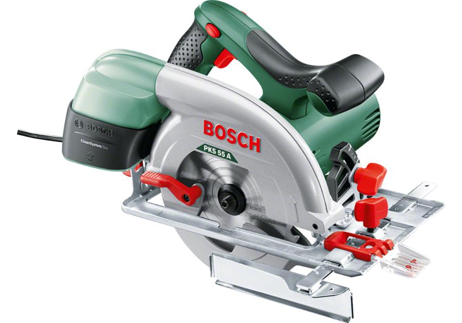 Zdjęcie: Pilarka tarczowa sieciowa 1200 W PKS 55 A BOSCH