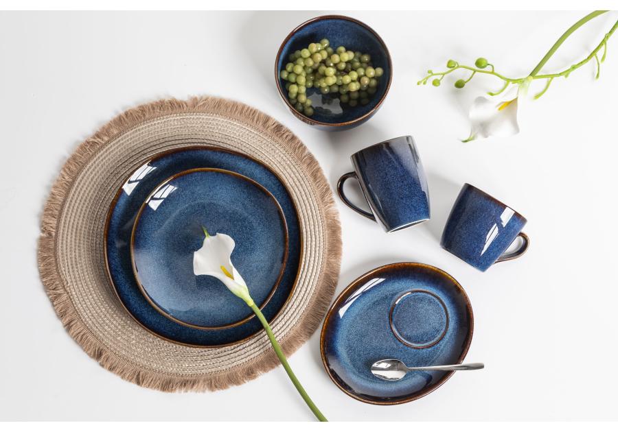 Zdjęcie: Talerz deserowy Reactive Navy Blue 20,5 cm ALTOM DESIGN