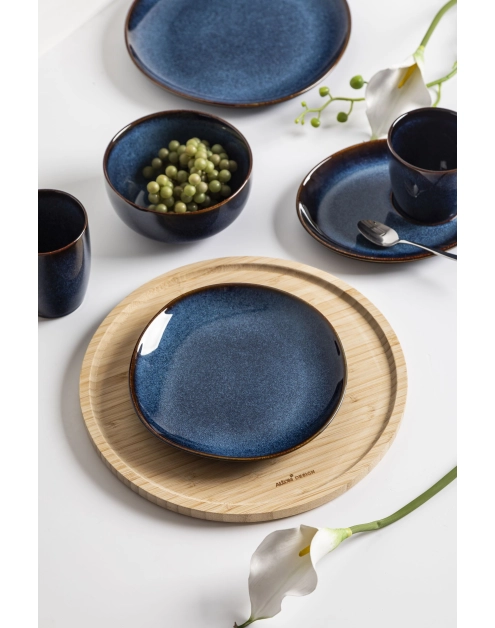 Zdjęcie: Talerz deserowy Reactive Navy Blue 20,5 cm ALTOM DESIGN