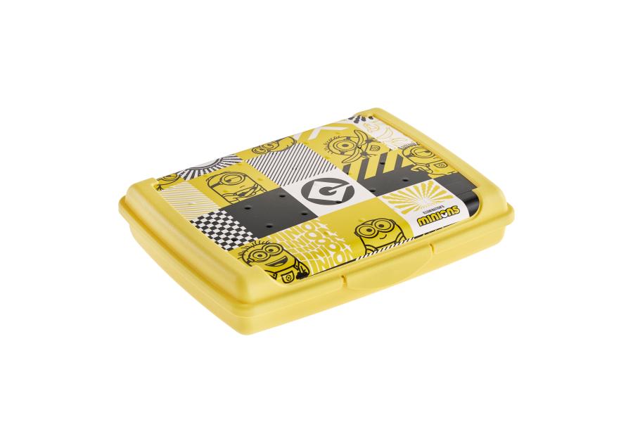 Zdjęcie: Pojemnik Carla Minions mosaic deco-click-box mini 0,5 L słoneczny żółty KEEEPER