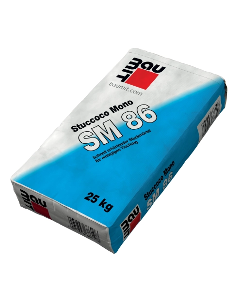 Zdjęcie: Zaprawa sztukatorska Stuccoco Mono SM 86 - 25 kg BAUMIT