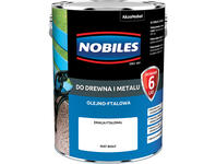 Zdjęcie: Emalia ftalowa Ftalonal 5 L biały mat NOBILES