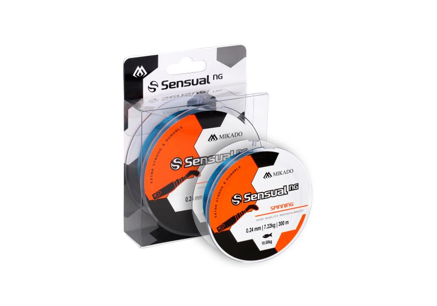 Zdjęcie: Żyłka Sensual n.g. spinning 0.24 mm - 10.5 kg - 300 m niebieska SEDAR