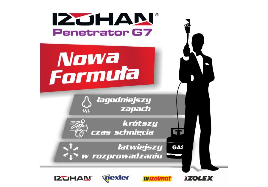 Zdjęcie: Grunt szybkoschnący Penetrator G7 5L IZOHAN