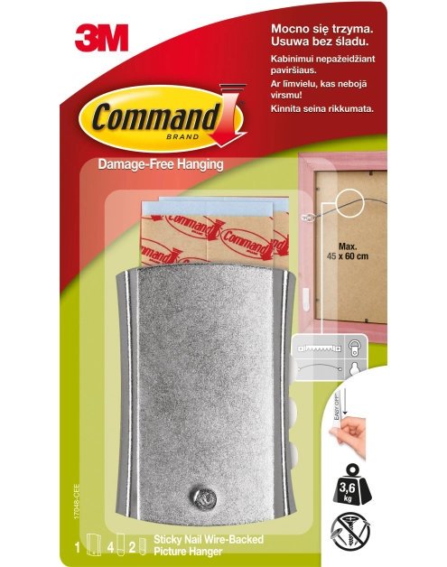 Zdjęcie: Hak do dużych obrazów COMMAND