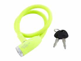 Zapięcie rowerowe 12x650 mm Zinc osłonięte miękkim Pvc BOTTARI