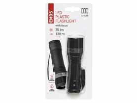 Latarka LED 3W, 75 lm 3xAAA z zoomem EMOS