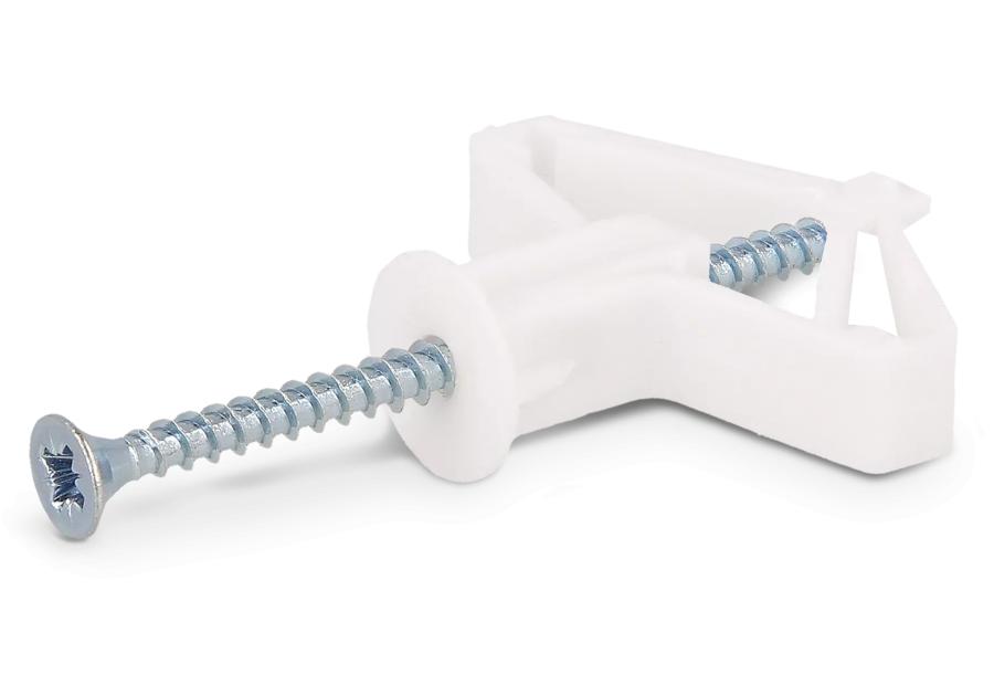 Zdjęcie: Kołek tworzywowy z wkrętem z łbem stożkowym GL 10 mm 35 szt. KOELNER