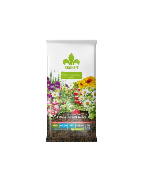 Zdjęcie: Ziemia uniwersalna z nawilżaczem 50L KRONEN