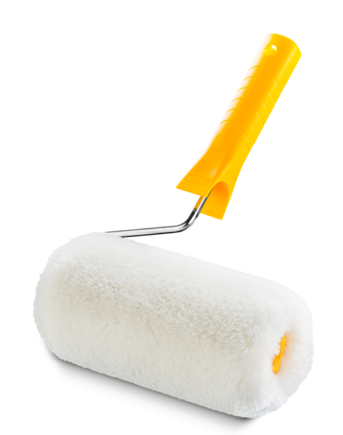 Zdjęcie: Wałek malarski Wełna 25 uniwersalny 68 mm z rączką HARDY