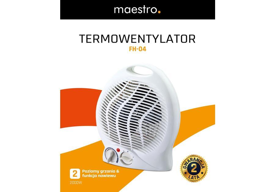 Zdjęcie: Termowentylator FH-04 2000 W NERGIS