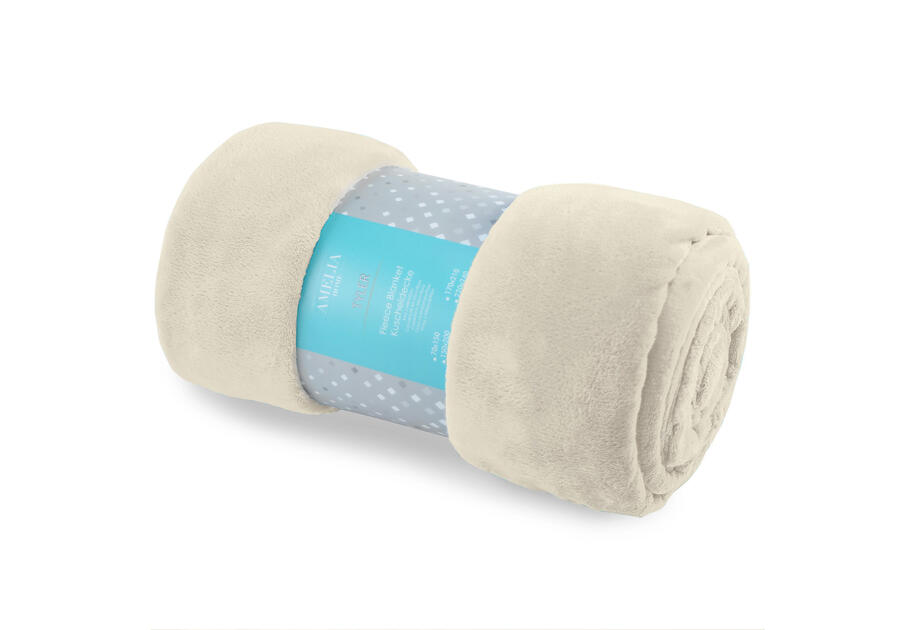Zdjęcie: Koc Tyler beige 170x210 cm AMELIA HOME