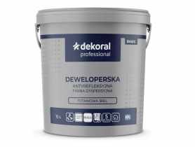 Farba Deweloperska biała 15 L DEKORAL PROFESSIONAL