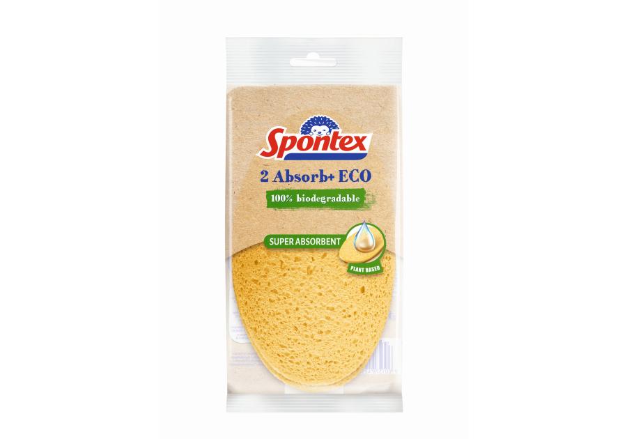 Zdjęcie: Gąbka celulozowa Absorb+ EcoSPONTEX