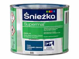 Emalia Supermal niebieski ciemny F530 0,2L ŚNIEŻKA