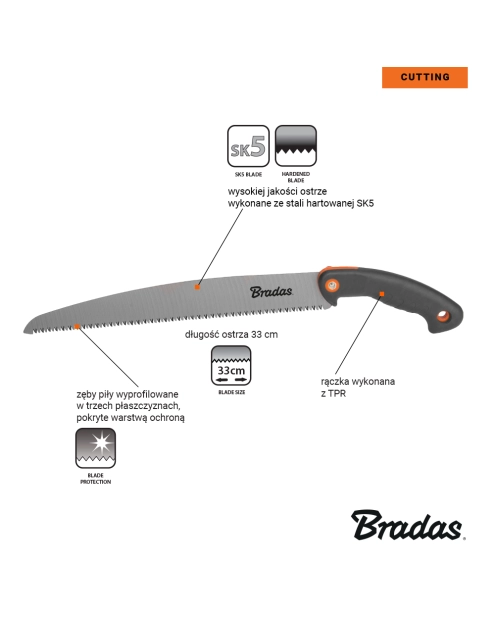 Zdjęcie: Piła V-Series-P Cutter BRADAS