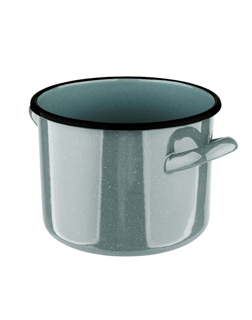 Zdjęcie: Garnek prosty 5,8 L średnica 22 cm, wysokość 16 cm szałwiowy nakrapiany ALTOMDESIGN