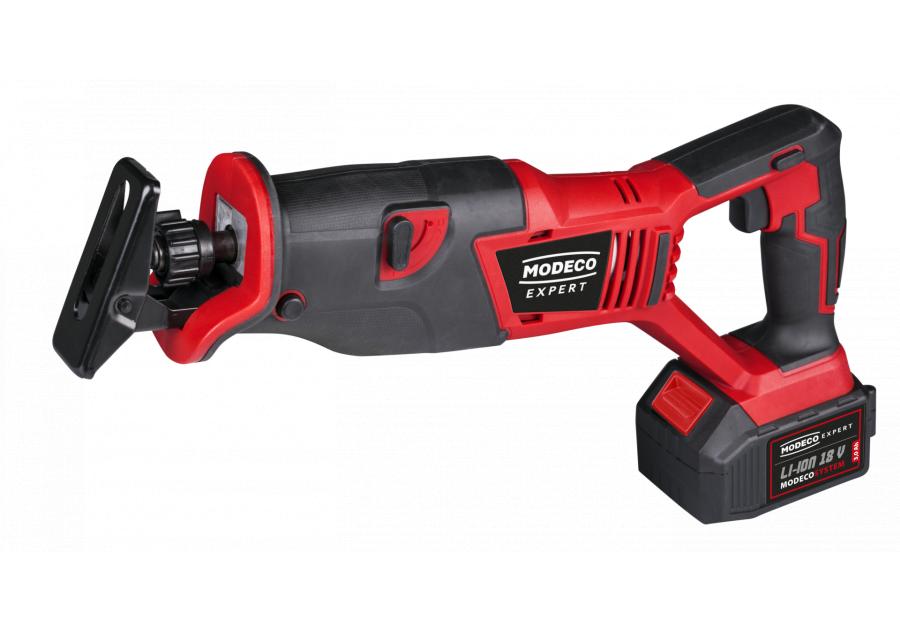 Zdjęcie: Pilarka szablowa 18 V, głębokość 150 mm suw. 20 mm MODECO EXPERT
