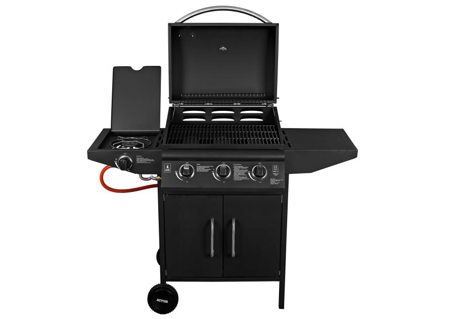 Zdjęcie: Grill gazowy Alabama III 9,6 + 3,2 kW ACTIVA MASTERCOOK