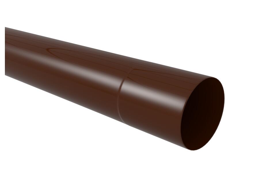 Zdjęcie: Rura spustowa fi 100 brąz 400 cm SCALA