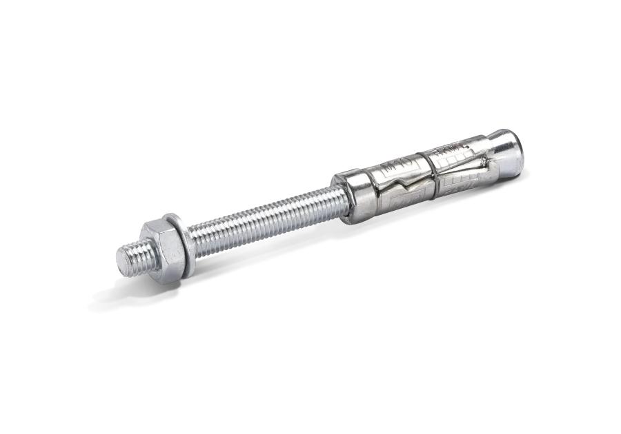 Zdjęcie: Kotwa Rawlbolt z prętem i nakrętką do betonu R-RBP 12x75 mm 25 sztuk RAWLPLUG