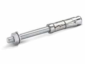 Kotwa Rawlbolt z prętem i nakrętką do betonu R-RBP 12x75 mm 25 sztuk RAWLPLUG