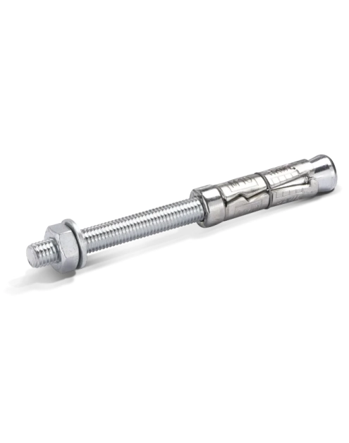 Zdjęcie: Kotwa Rawlbolt z prętem i nakrętką do betonu R-RBP 12x75 mm 25 sztuk RAWLPLUG
