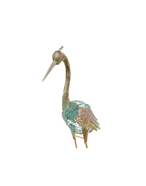 Zdjęcie: Figurka czapli Heron 0,45 x 0,22 x 0,90 m NORTENE
