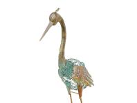 Zdjęcie: Figurka czapli Heron 0,45 x 0,22 x 0,90 m NORTENE