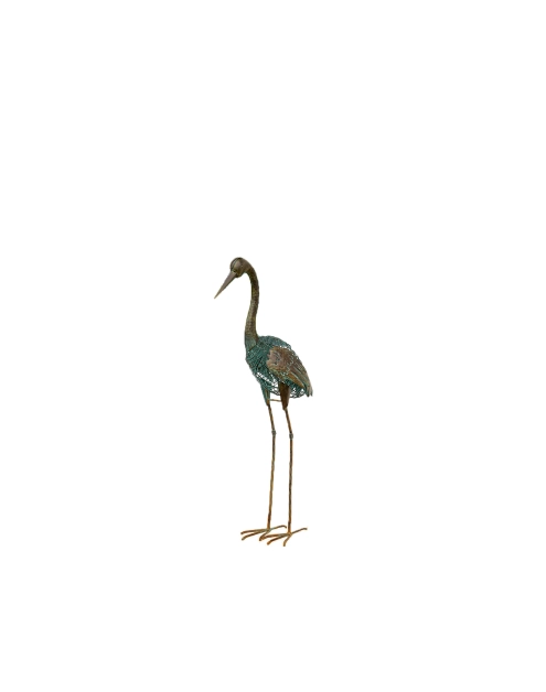 Zdjęcie: Figurka czapli Heron 0,45 x 0,22 x 0,90 m NORTENE