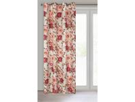 Zdjęcie: Zasłona gotowa Benita 140x250 cm różowy EUROFIRANY