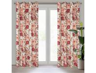 Zdjęcie: Zasłona gotowa Benita 140x250 cm różowy EUROFIRANY