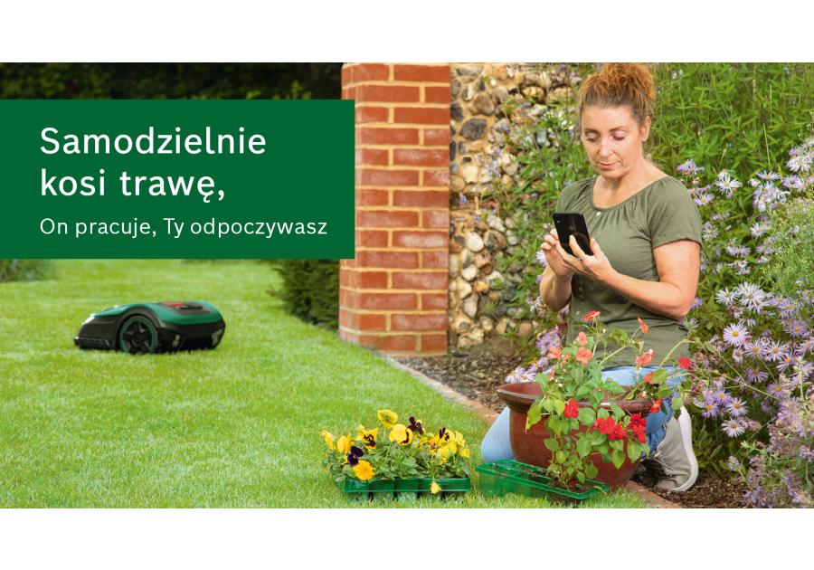 Zdjęcie: Kosiarka automatyczna Indego S+ 500 BOSCH