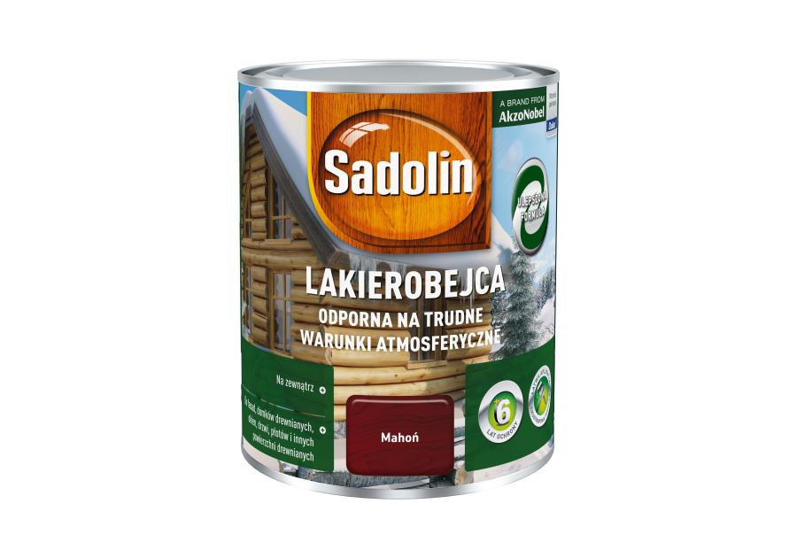 Zdjęcie: Lakierobejca odporna na trudne warunki atomosferyczne 0,75 L mahoń SADOLIN
