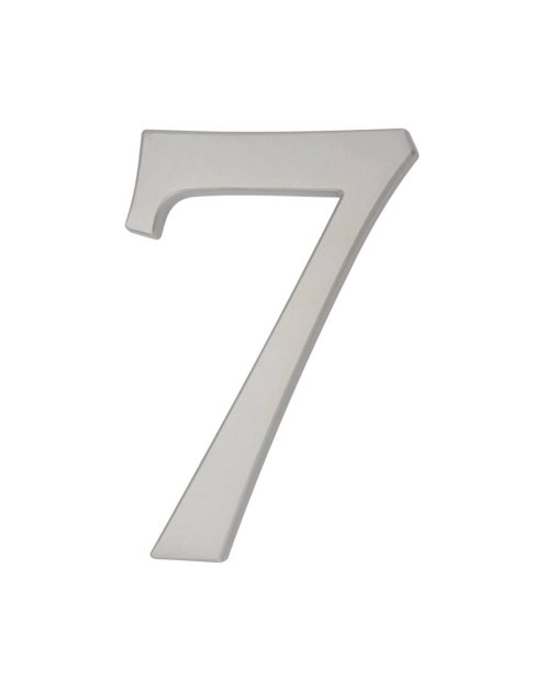Zdjęcie: Cyfra aluminiowa 7 srebrna 190 mm METRO