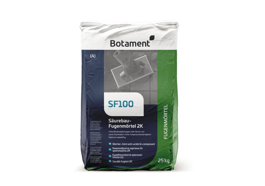 Zdjęcie: Zaprawa do spoin SF 100 A 25 kg kwasoodporna BOTAMENT