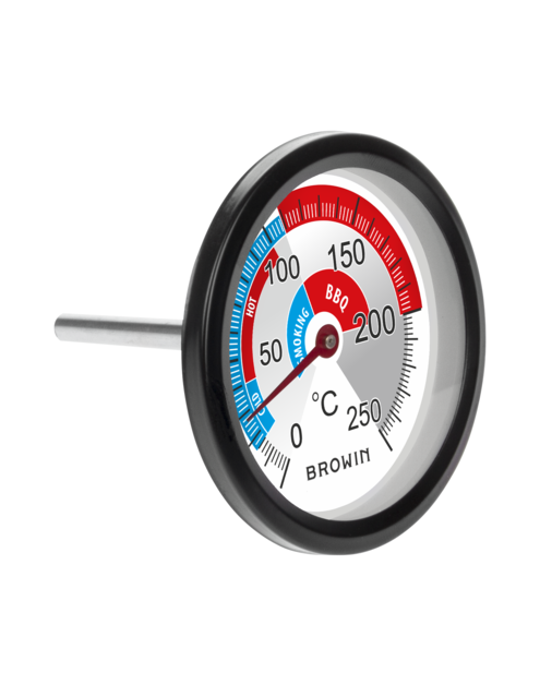 Zdjęcie: Termometr do wędzarni i BBQ 0-250 C BROWIN