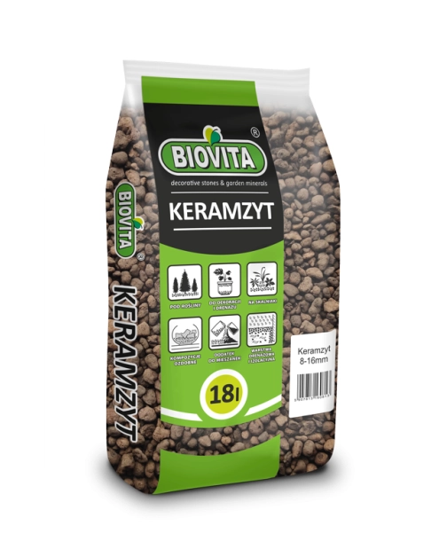 Zdjęcie: Keramzyt 8-16 mm 18 L BIOVITA