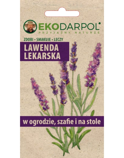 Zdjęcie: Lawenda lekarska W szafie, ogrodzie i na stole 0,1 g EKODARPOL