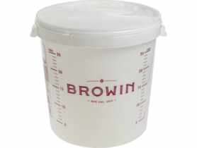 Pojemnik fermentacyjny 30 L z pokrywką z nadrukiem BROWIN