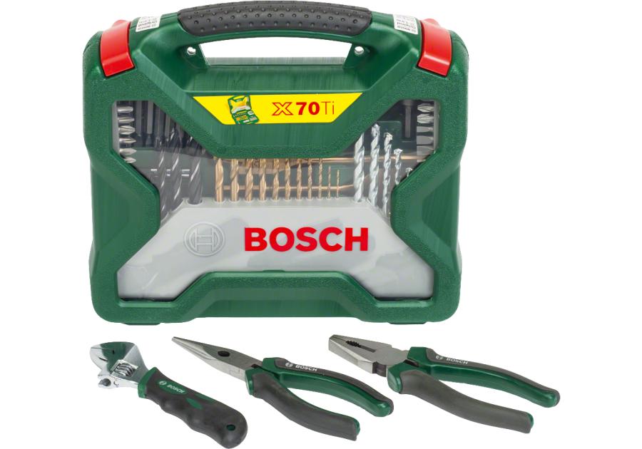 Zdjęcie: Zestaw akcesoriów X-Line 70 sztuk BOSCH